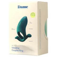 Dame Hug - Adjustable Vibrating Penis Ring (Green)