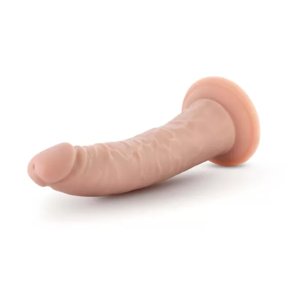 Dr. Skin 7.5 - Suction Cup Realistic Dildo - Natural (6.9")"
