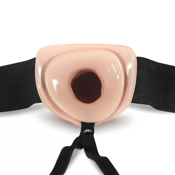 Dr. Skin 6.5 - Hollow Strap-On Dildo - 15cm (Natural)