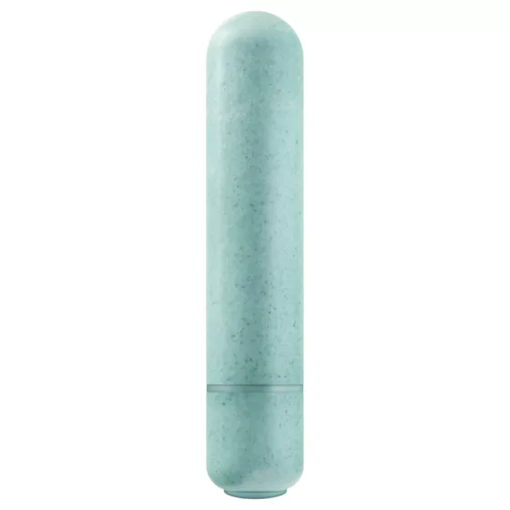 Gaia Eco M - eco-friendly vibrator (turquoise) - medium size