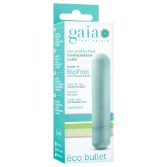 Gaia Eco M - Eco-Friendly Turquoise Vibrator - Medium Size
