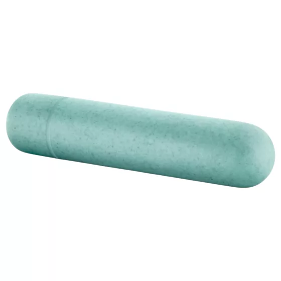 Gaia Eco M - eco-friendly vibrator (turquoise) - medium size