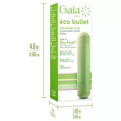 Gaia Eco M - Eco-Friendly Vibrator (Green) - Medium