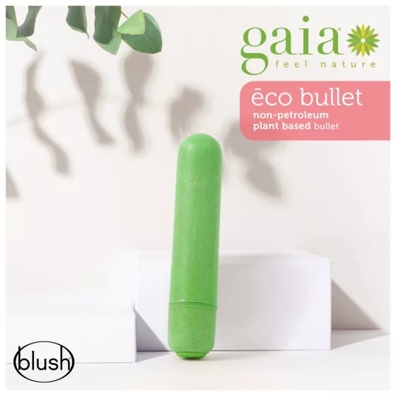 Gaia Eco M - Eco-Friendly Vibrator (Green) - Medium