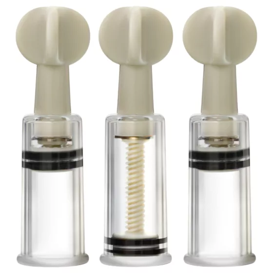 Blush Temptasia - clitoral and nipple suction set (clear)