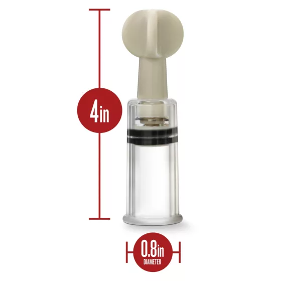 Blush Temptasia - clitoral and nipple suction set (clear)
