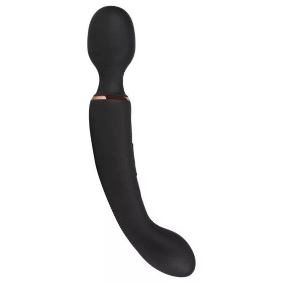Blush Lush - 2-in-1 wand and G-spot vibrator (black)