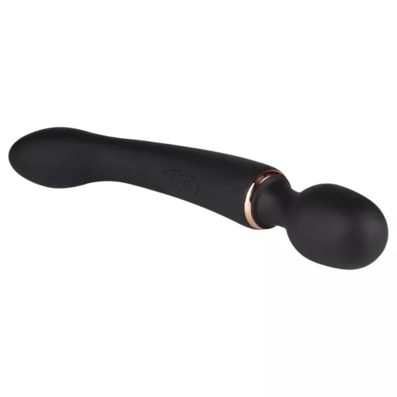 Blush Lush - 2-in-1 wand and G-spot vibrator (black)