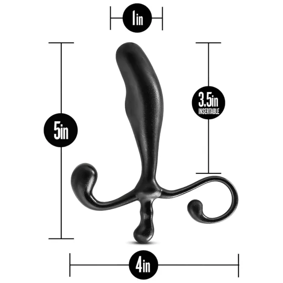 Anal Adventures - Prostate Stimulator (Black)