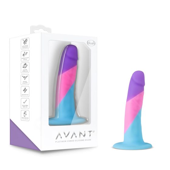 Avant Vision of Love - Colorful Suction Cup Dildo