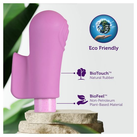 Blush Gaia - stimulating finger vibrator (purple)
