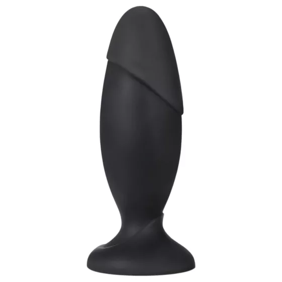 Anal Adventures Platinum Rocket - Large Anal Plug (Black)