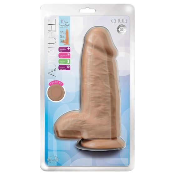 Blush Chub - realistic suction cup dildo - 17.7 cm (natural)