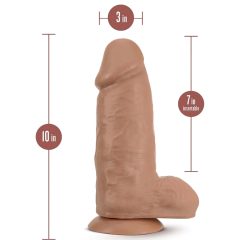 Blush Chub - realistic suction cup dildo - 17.7 cm (natural)