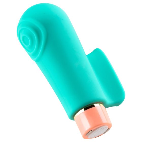 Blush Aria - stimulating finger vibrator (green)