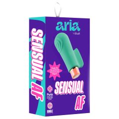 Blush Aria - stimulating finger vibrator (green)