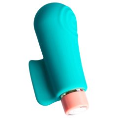 Blush Aria - stimulating finger vibrator (green)