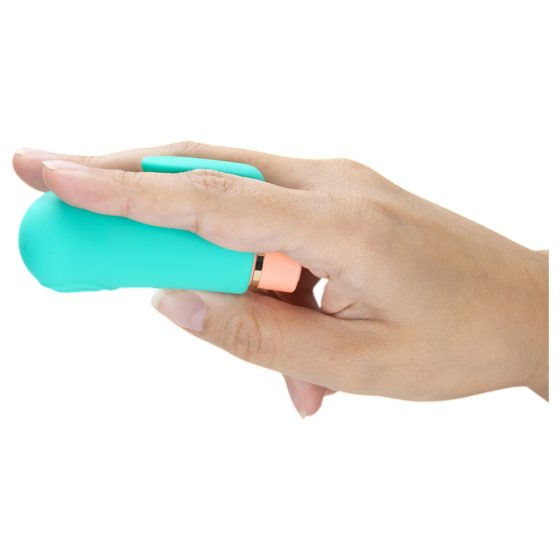 Blush Aria - stimulating finger vibrator (green)