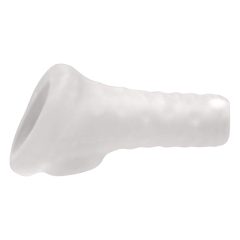 Perfect Fit Breeder - open penis sheath (10 cm) - milk white