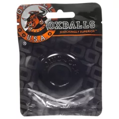 OXBALLS Donuts - Extra Strong Black Cock Ring