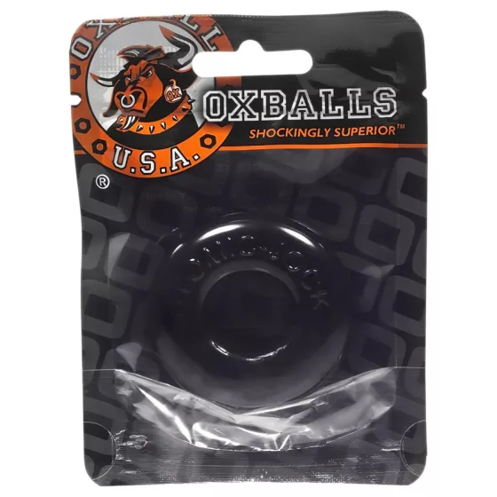 OXBALLS Donuts - Extra Strong Black Cock Ring