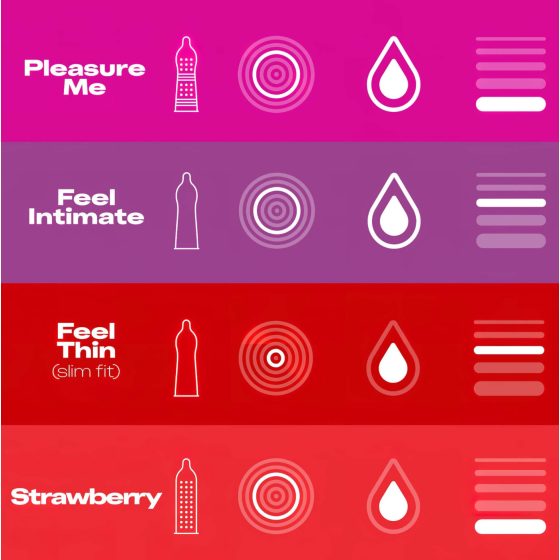 Durex Fun Explosion - Discreet Condom Pack (40 pcs)