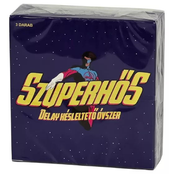Superhero - Delay Effect Condoms (3 Pack)