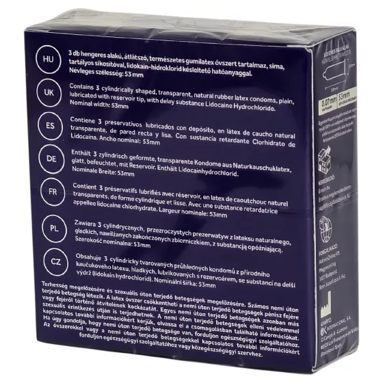 Superhero - Delay Effect Condoms (3 Pack)