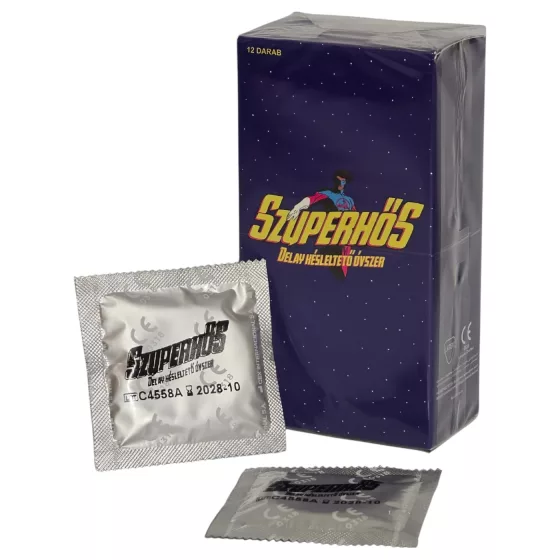 Superhero - Delay Effect Condoms (12 pcs)