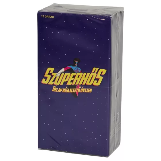 Superhero - Delay Effect Condoms (12 pcs)