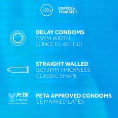 EXS Delay - Latex Condoms (144 Pack)