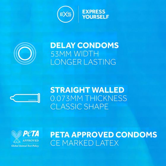 EXS Delay - Latex Condoms (144 Pack)