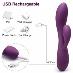   Engily Ross Bacall 2.0 - Clitoral Arm G-Spot Vibrator (Purple)