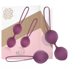 Engily Ross Kelly - 2-Piece Kegel Ball Set (Purple)