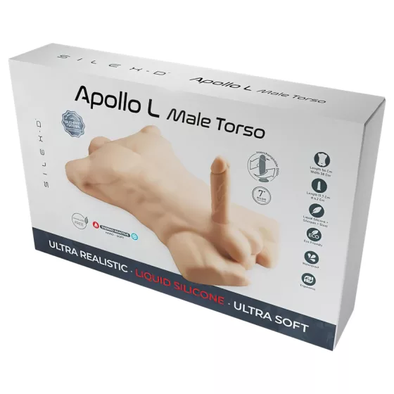 Silexd Apollo - Men's Torso Sculpture (Natural)