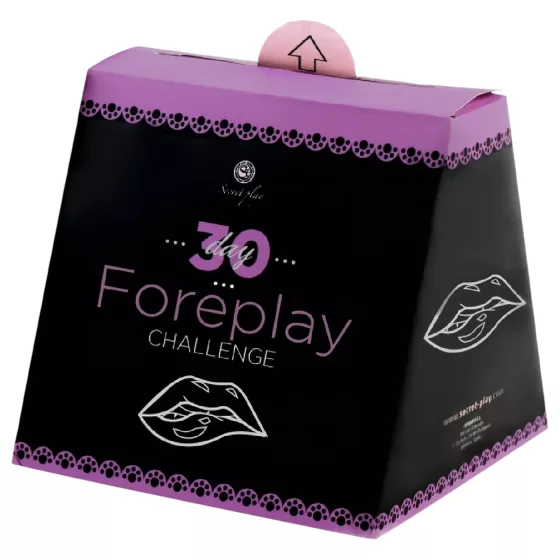 Secret Play 30-Day Foreplay Challenge - foreplay challenge card game (English, Spanish)