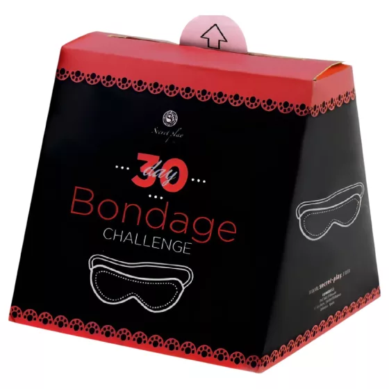 Secret Play 30 Day Bondage Challenge - bondage challenge card game (English, Spanish)