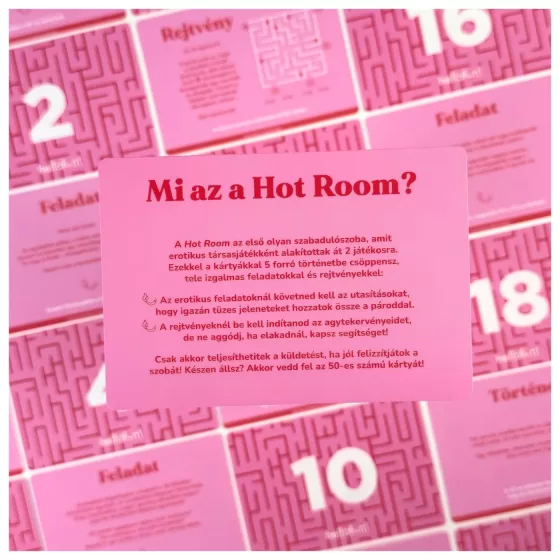 Hot Room - Erotic Escape Room Party Game