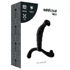   Addicted Toys - Prostate and Perineum Massager (Black) - 11.3 cm