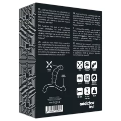   Addicted Toys - Prostate and Perineum Massager (Black) - 11.3 cm