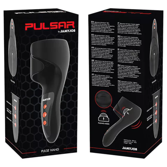 JamyJob - Pulsating Black Tip Vibrator