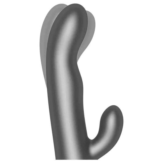 Oninder Oslo - thrusting, rotating clitoral-arm vibrator (black)