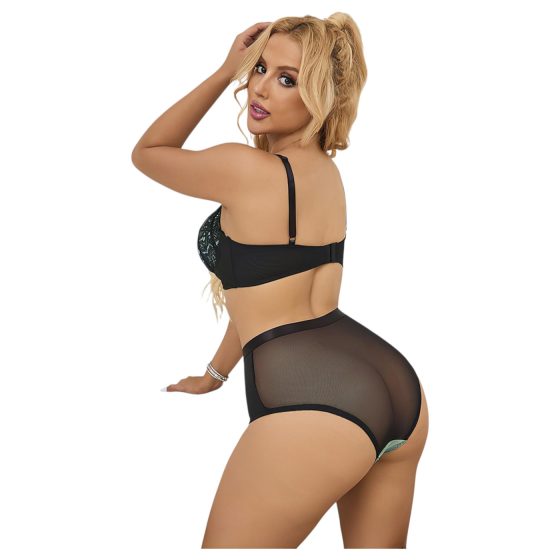 Subblime 955564 - lace lingerie set (black)