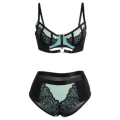 Subblime 955564 - lace lingerie set (black)
