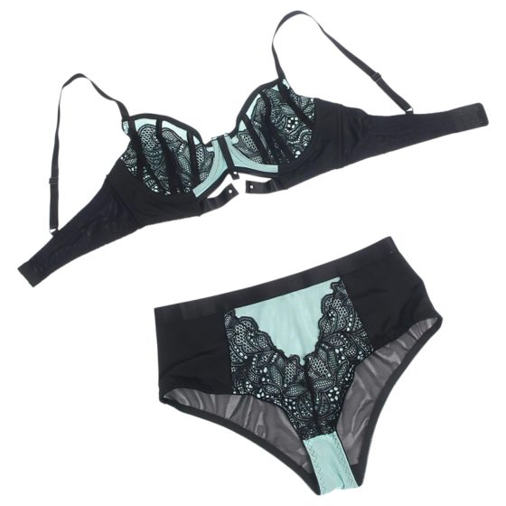Subblime 955564 - lace lingerie set (black)