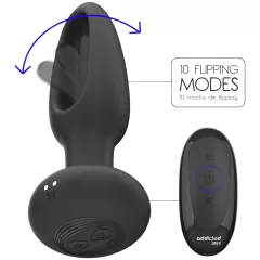 Addicted Toys - Black Tongue Motion Anal Vibrator