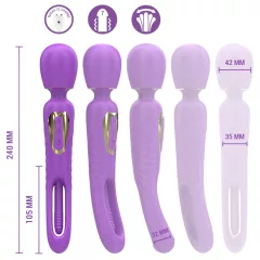 Intense Christy - Lively Tongue Massaging Vibrator (Purple)