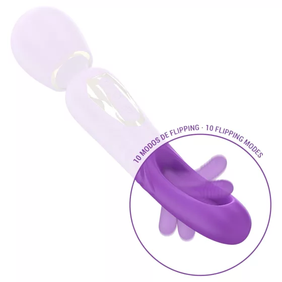 Intense Christy - Lively Tongue Massaging Vibrator (Purple)