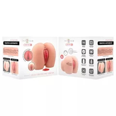   First Time Ariana - lifelike vibrating virgin masturbator (natural)