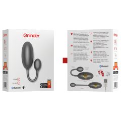 Oninder Tokyo - Smart Vibrating Egg (Black)